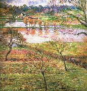 Camille Pissarro Flooding oil painting artist